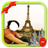 Paris tour selfie icône