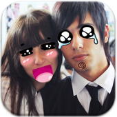 Kawaii Sticker Photo Booth Pro icon