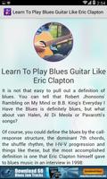 Blues Guitar Lessons: Play Guitar Like The Masters 截图 2