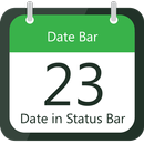 Show Date in Status Bar aplikacja