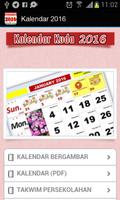 Kalendar 2016 Malaysia Kuda Affiche