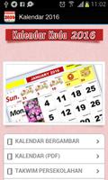 Kalendar 2016 Malaysia Kuda 포스터