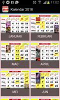 Kalendar 2016 Malaysia Kuda 스크린샷 1