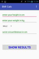 BMI Calc screenshot 1