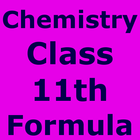 Class 11 Chemistry Formulas icon