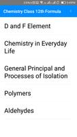 برنامه‌نما Chemistry 12 th CBSE Formulas عکس از صفحه