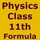 class 11th physics formulas APK
