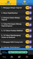 Audio MP3 Siroh Nabawiyah imagem de tela 3