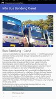 Bus Bandung - Garut Jadwal screenshot 2