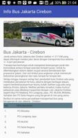 Bus Jakarta - Cirebon capture d'écran 2