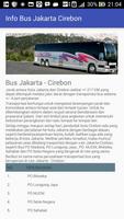 Jadwal - Bus Jakarta Cirebon imagem de tela 2