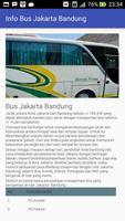 Bus Jakarta - Bandung capture d'écran 2