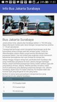 Jadwal - Bus Jakarta Surabaya capture d'écran 3