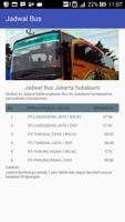 Jadwal - Bus Jakarta Sukabumi capture d'écran 3