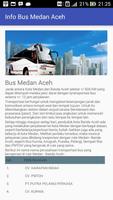 Bus Medan - Aceh capture d'écran 1