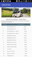 Jadwal - Bus Medan Pekanbaru 截图 3