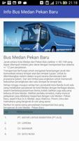 Jadwal - Bus Medan Pekanbaru imagem de tela 2