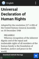 Декларация прав человека capture d'écran 2