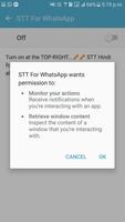 STT For WhatsApp captura de pantalla 1