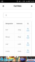 Kamus Bahasa Mongondow screenshot 1