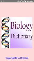 Biology Dictionary Plakat