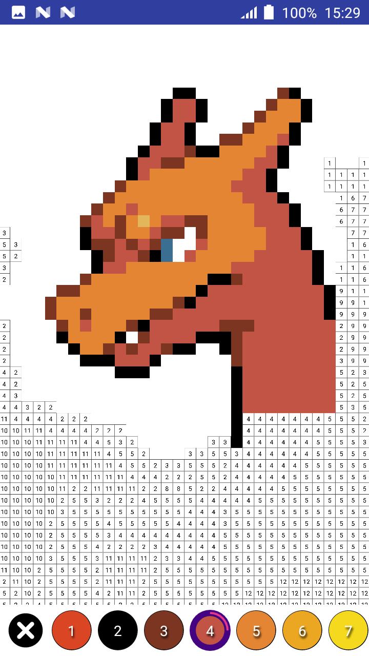 Color by Number Pokemon Pixel Art for Android - APK Download