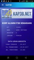 Korp Alumni P3B (KAP3B) plakat