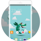 Theme for Karbonn Titanium S1 Plus: Flying Dragon icon