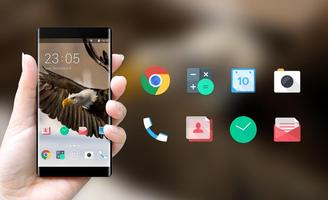 Theme for Karbonn Alfa A91 Champ Eagle Wallpaper screenshot 3