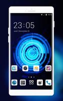 Theme for Karbonn K9 Smart HD: Next Tech Wallpaper poster