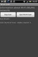 WLAN Scan ภาพหน้าจอ 1