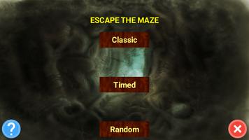 Escape The Maze Affiche
