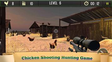 Forest Chicken Hunter 3D Affiche