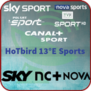 Hot bird 13°E Sports CH Freq. APK