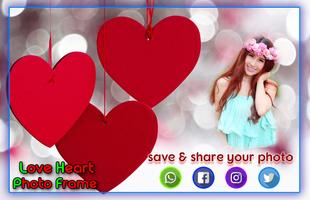 Love Heart Photo Frames imagem de tela 3