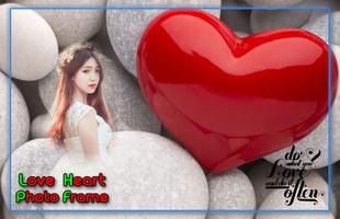 Love Heart Photo Frames Cartaz