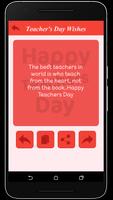 Teacher's Day Wishes SMS capture d'écran 2
