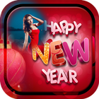 Happy New Year Photo Frames-icoon