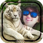 White Tiger Photo Frames simgesi