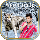 White Tiger Photo Frame icon