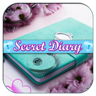 Secret diary with passcode icon