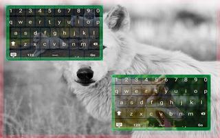 Wild Wolf Animated Keyboard screenshot 1