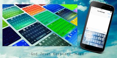 God Jesus Keyboard Theme 海报