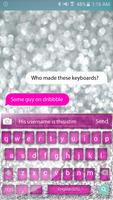 Glitter theme kika keyboard capture d'écran 1