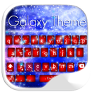 tema Galaxy teclado kika APK