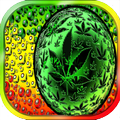 Cannabis Rasta Weed Keyboard