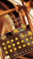 Coffee Chocolate Keyboard poster