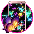 آیکون‌ Butterfly flying live video theme