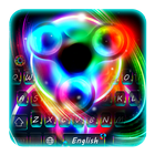 آیکون‌ Luminous Finger Spinner Keyboard