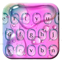 Colorful Water Drops Keyboard APK Herunterladen
